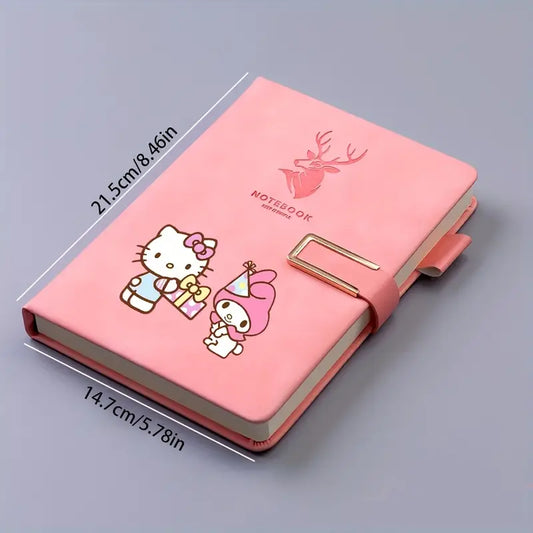 Agendă cu design animat - roz