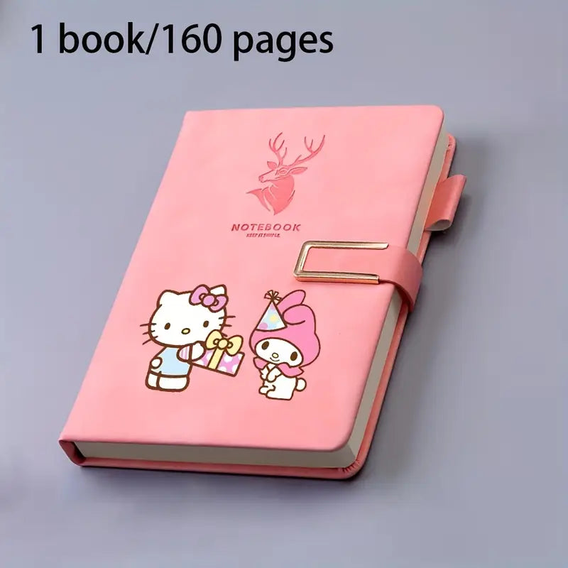 Agendă cu design animat - roz