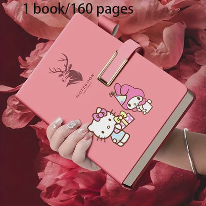 Agendă cu design animat - roz